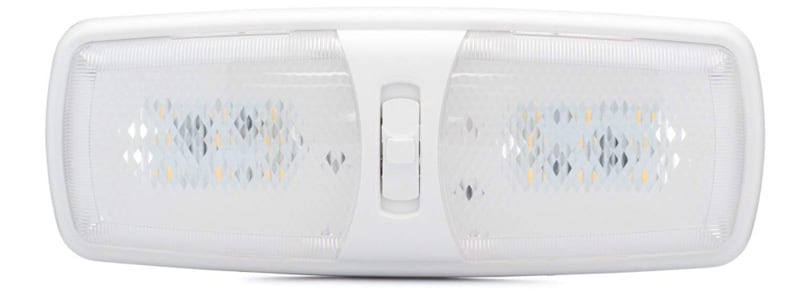 Lumitronics Designer Double LED RV Dome Light