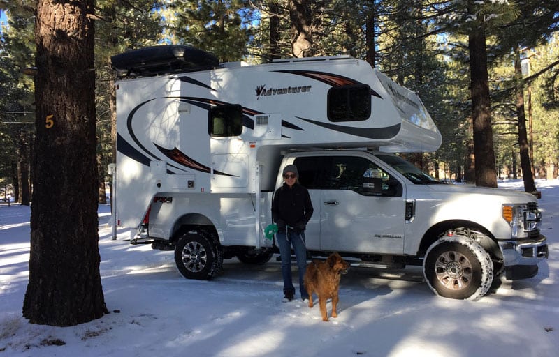 Mammoth RV Park Freezing Temps