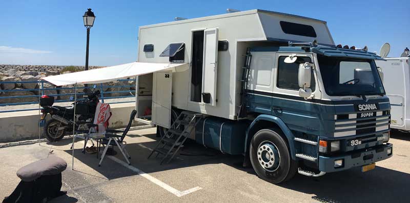 Scania Camper Awning