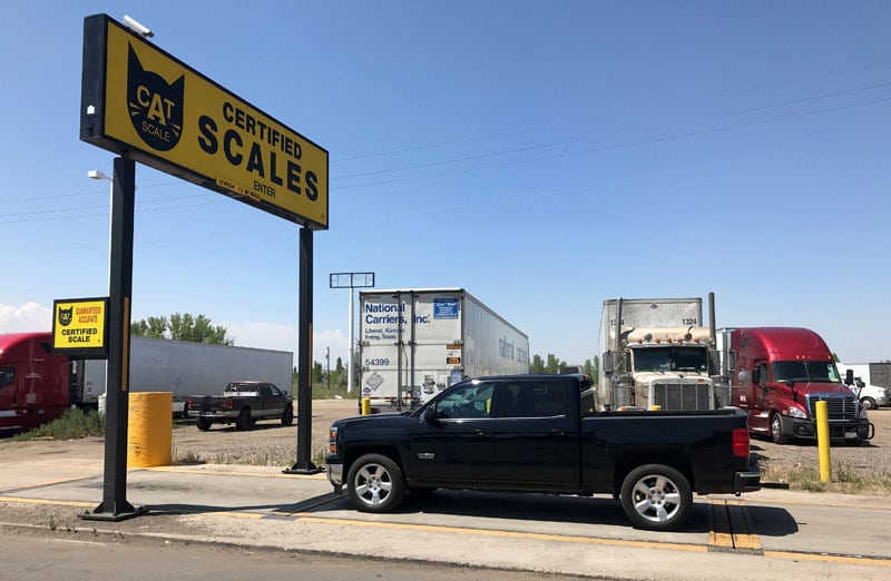 Truck Weight CAT Scale