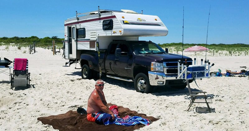 Beach Camping Sunline Camper