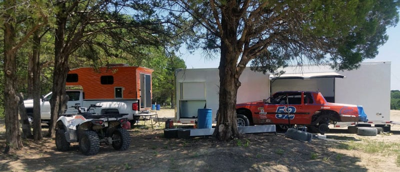 Camping In The Shade Texas