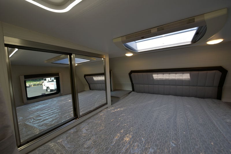 Driver Side Cabover Bedroom