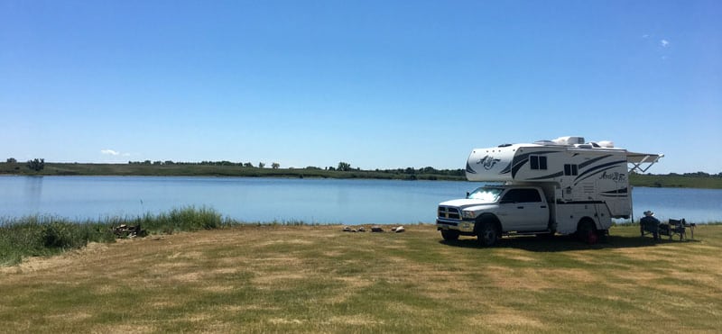 Lake Holmes In Turtle Lake North Dakota