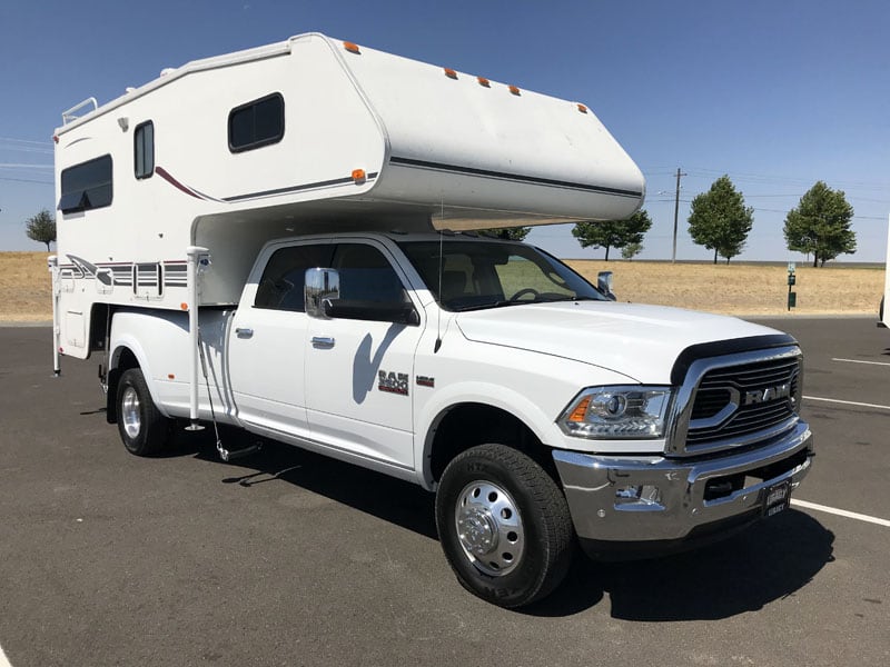 New Truck And Old Camper Together