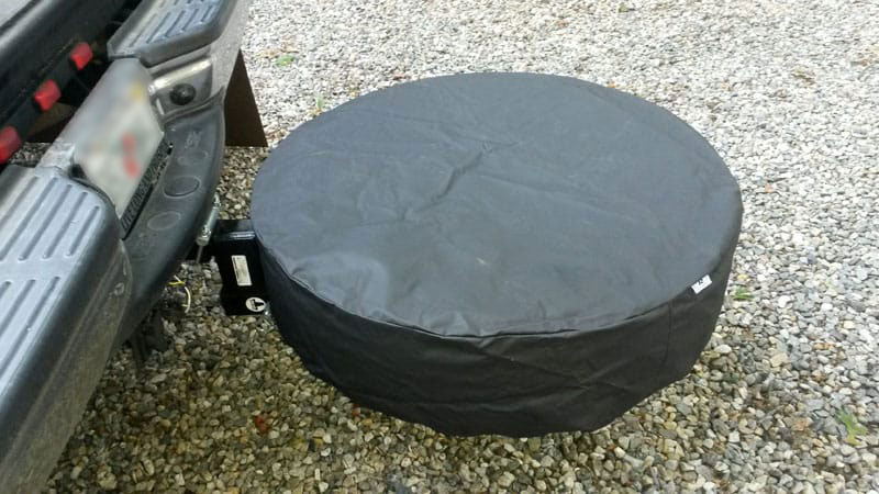 Overhang Camper Spare Tire Cover