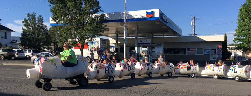 Piggy Train In La Grande Oregon