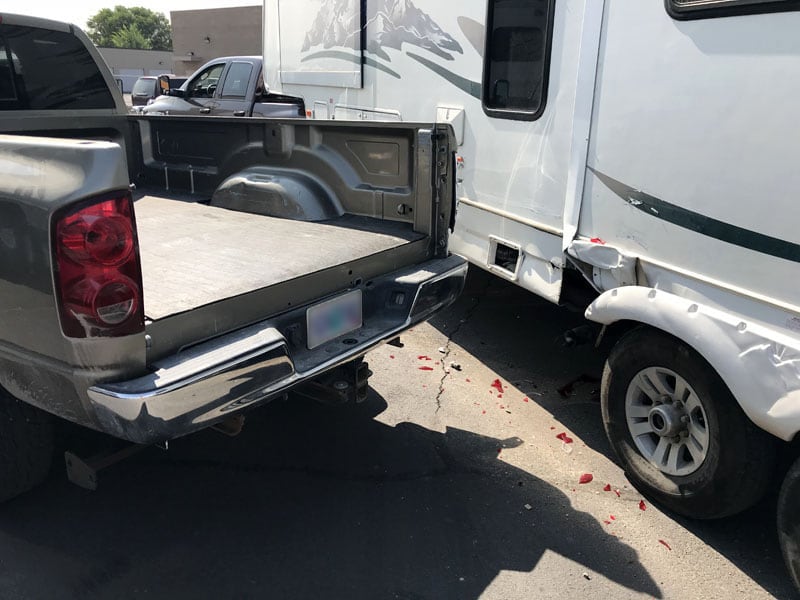 Shop Truck Taillights And Fifth Wheel Crunch