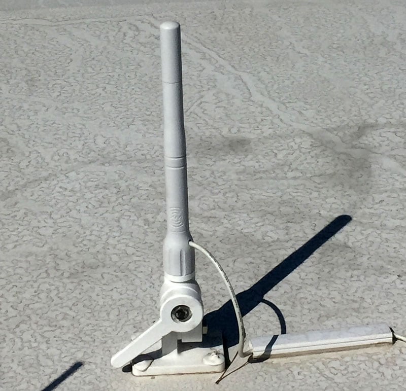 Sirius XM Antenna Mounted On The Roof