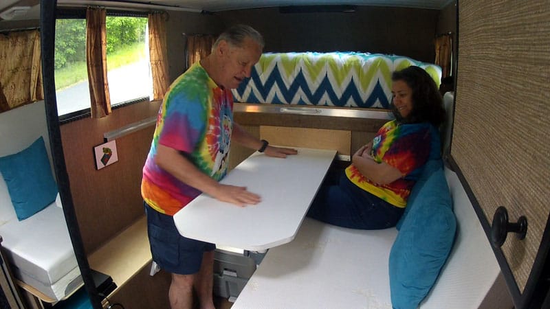 Sofa In Eureka Camper 7