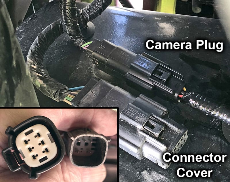 Back Up Camera Truck Plug