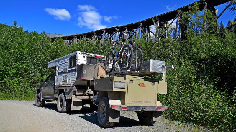 Alaska On The Road With Trailer