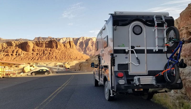 Bike On Cirrus Camper