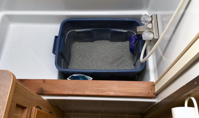 Cat Litter Box Ledge