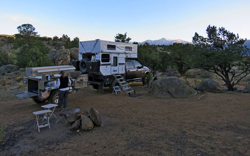 Cooking Outside Buena Vista Colorado