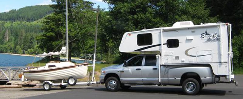 Eagle Cap Front Hitch Boat Launch