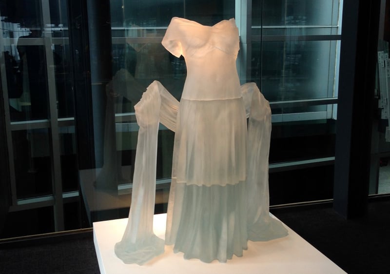 Glass Dress At The Corning Museum