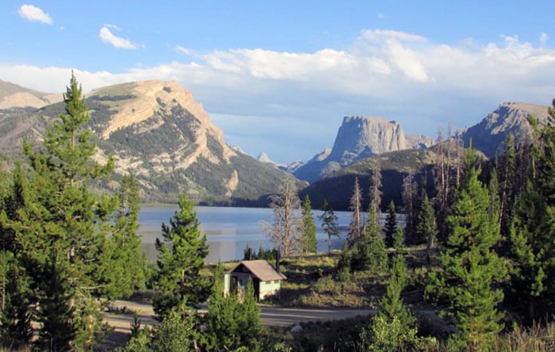 Green River Lakes Campground Wind River Range, Out Of Pinedale, Wyoming Westbrook