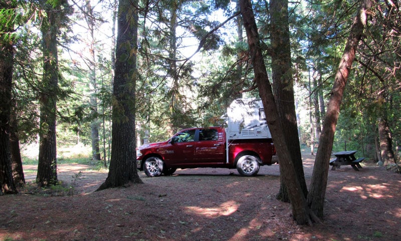 Michigan Big Knob State Forest Campground