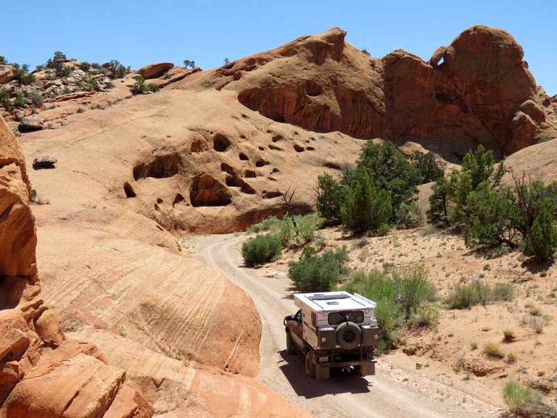 Muley Twist Canyon Off The Burr Trail