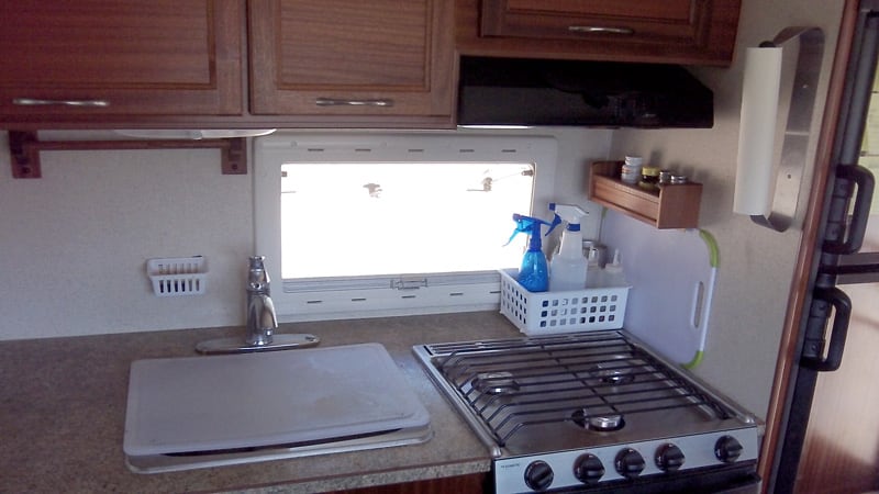 Organizing A Northern Lite Camper Kitchen