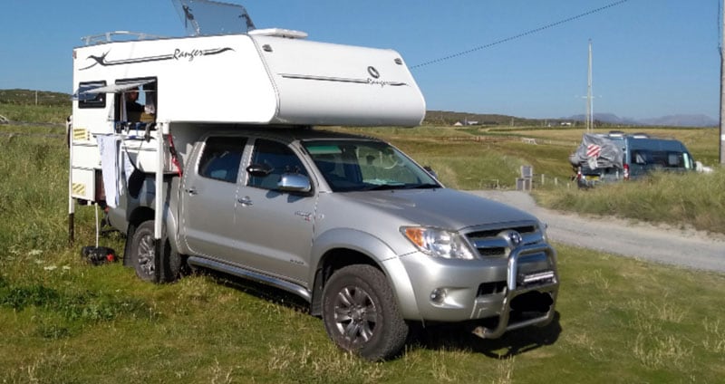 Ranger Camper Drying Clothes