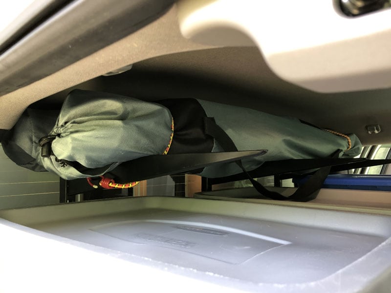 Truck Storage Chairs Secured