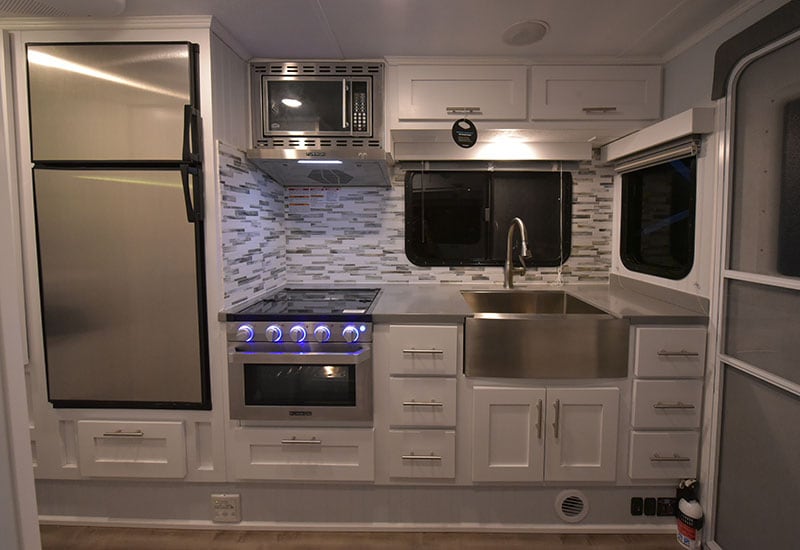 2019 Granite 11RL Kitchen At Night