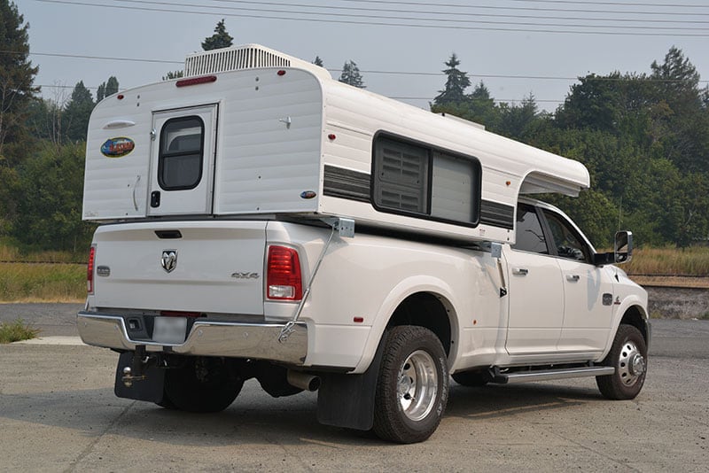 Alaskan Campers Camper Pickup Rear Three Quarters