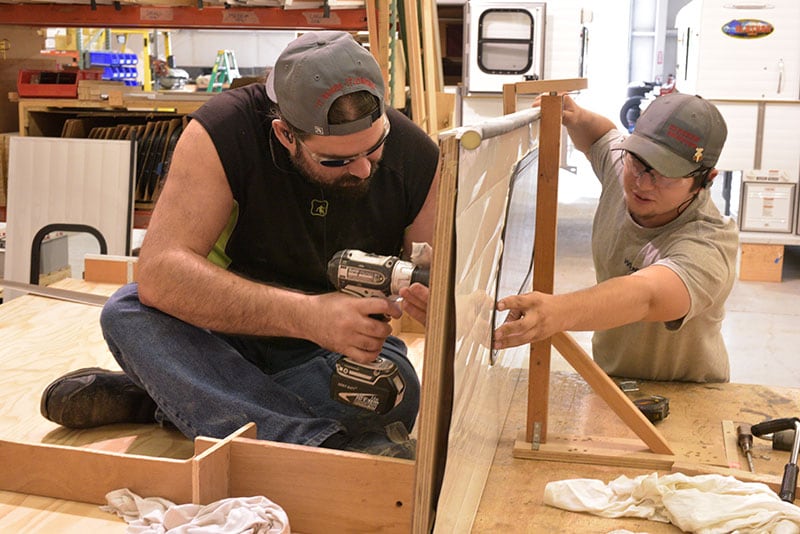 Alaskan Campers Workers New Hire