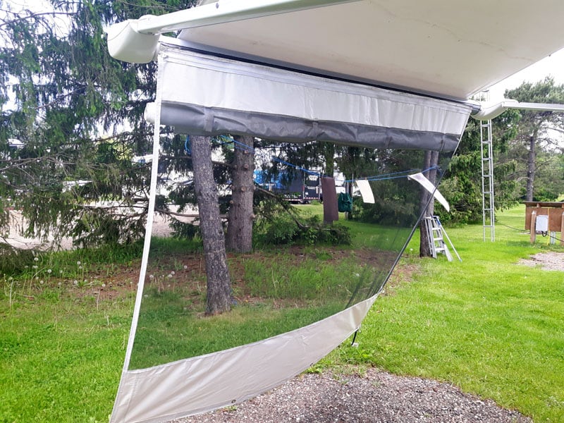 Awning Extension Screen