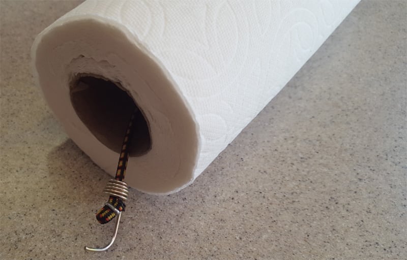 Bungee Paper Towel Roll