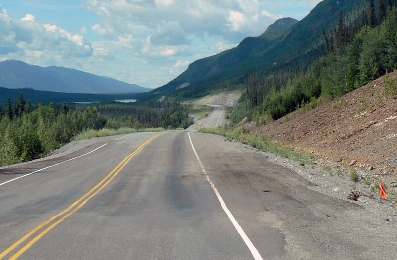 Frost Heaves Along The Glenn Highway