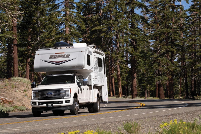 2019 Lance Camper with Grey Nose Highway