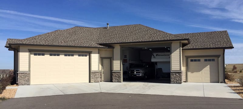 RV Garage Attached To House