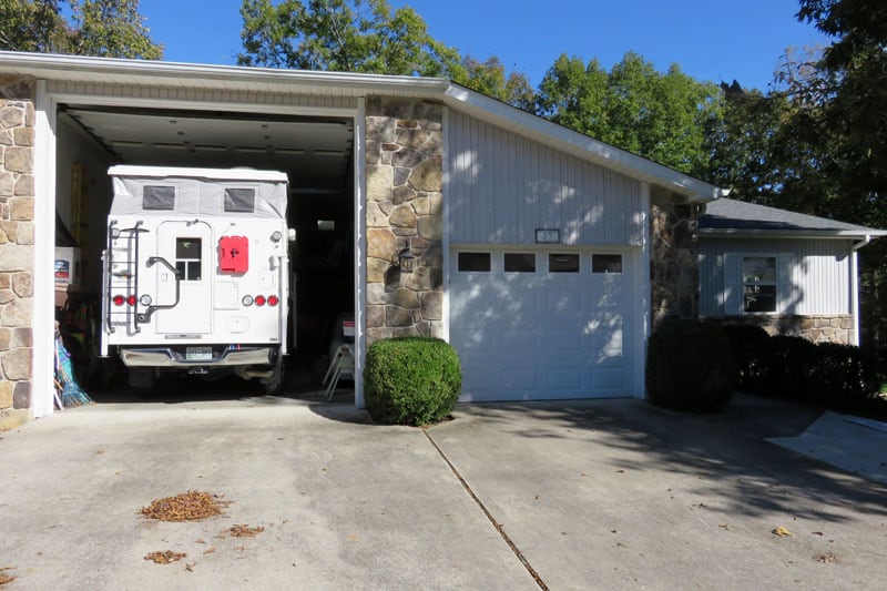 RV Garage Attached To House