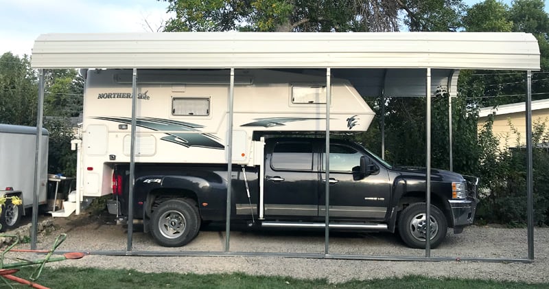 Sonoran Style Car Port for RVs