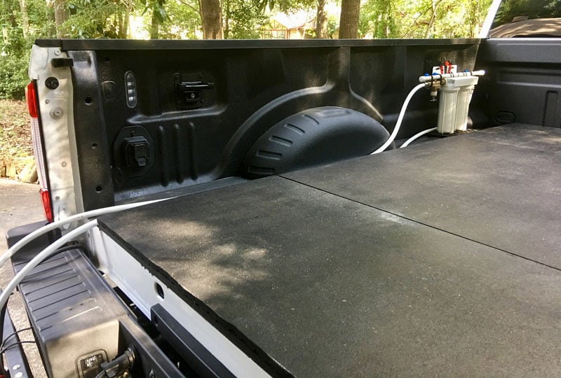 Water Filtration In Truck Bed