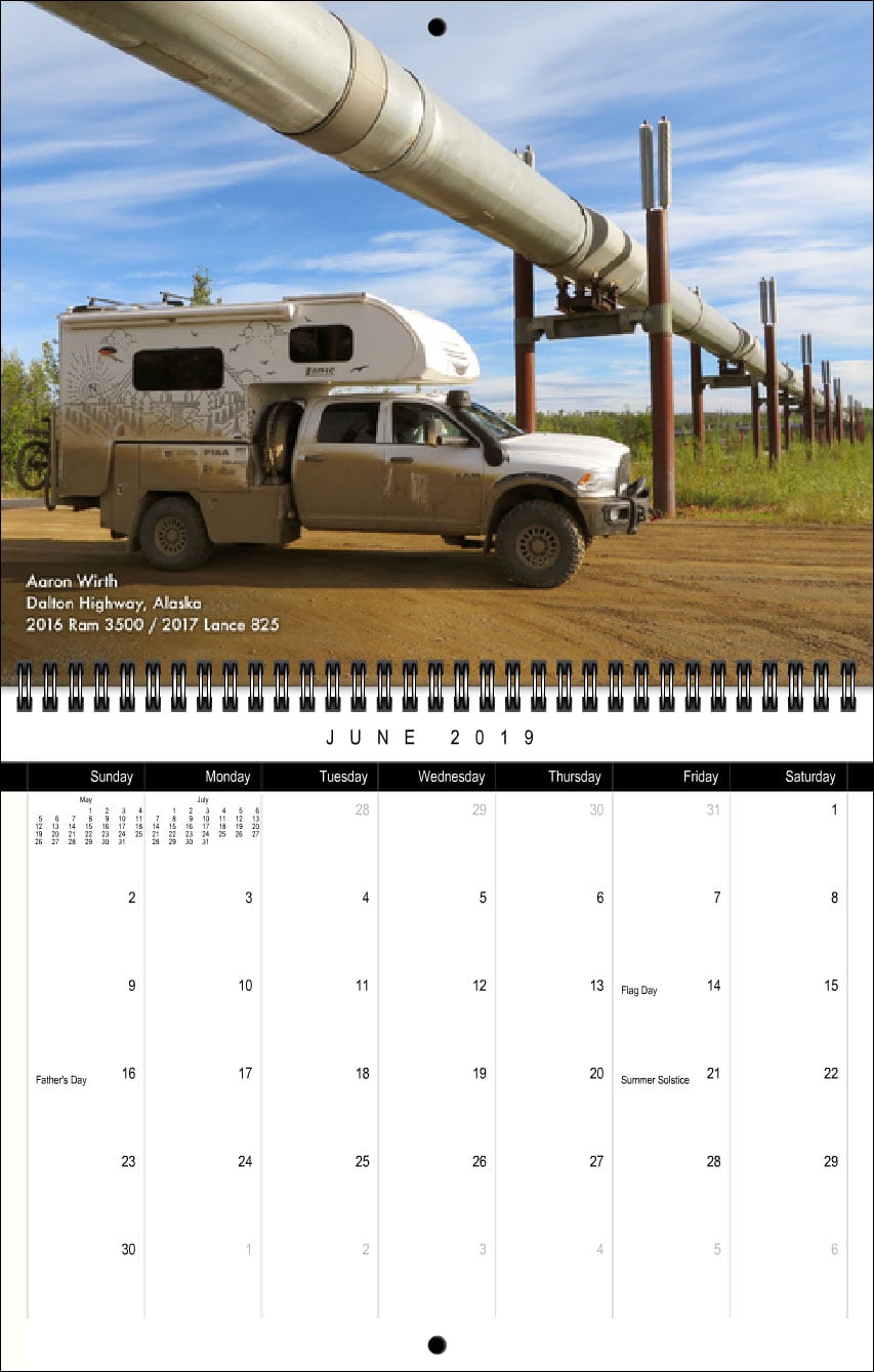 2019 TCM Calendar June