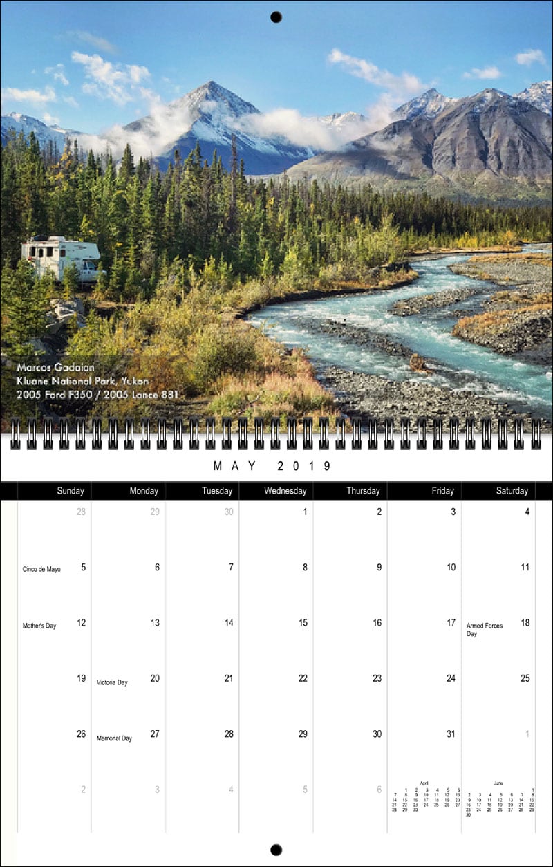 2019 TCM Calendar May