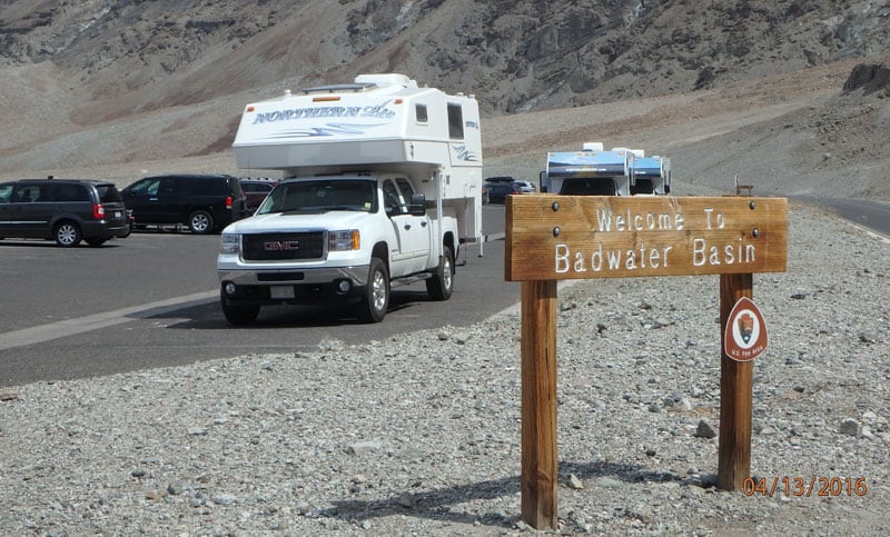 BaDwater Basin Sign