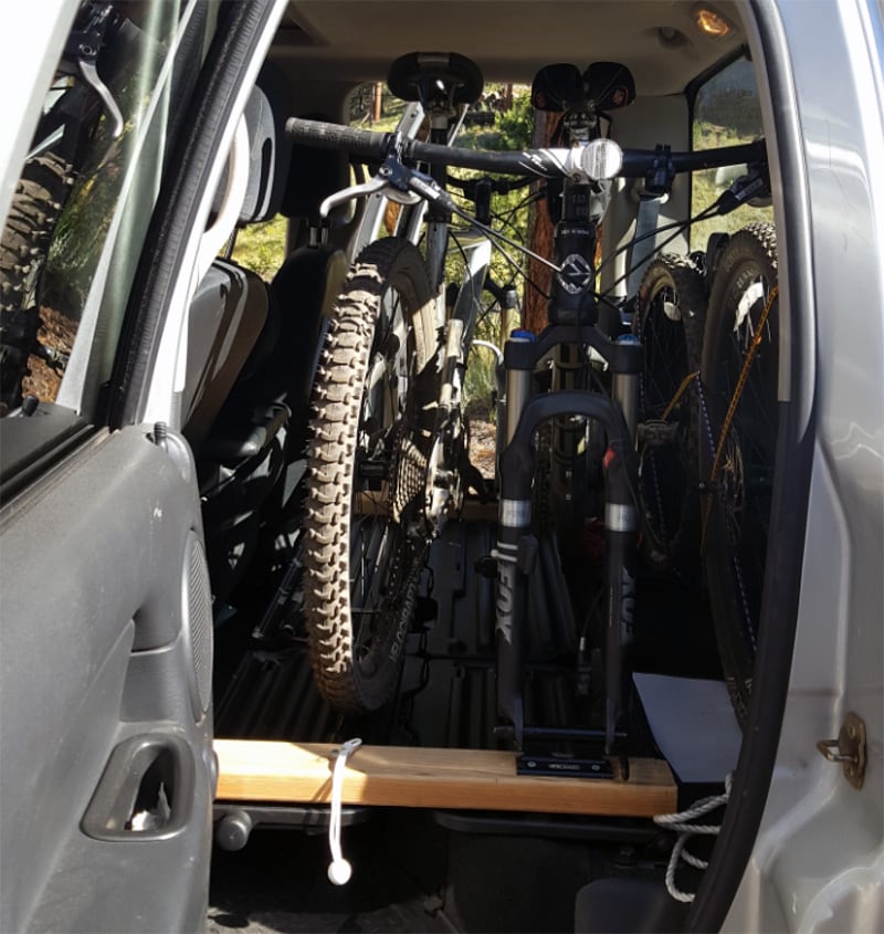 Back Seat Bike Storage