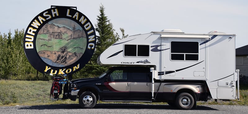 Burwash Landing Yukon Sign