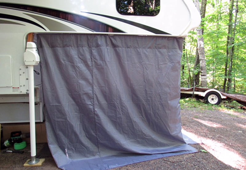 Cabover Tent Storage