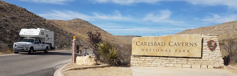 Carlsbad Caverns Sign