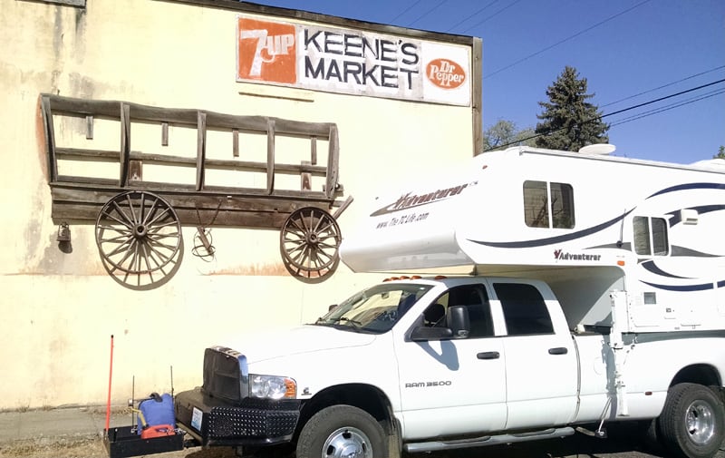 Keene's Market Sign