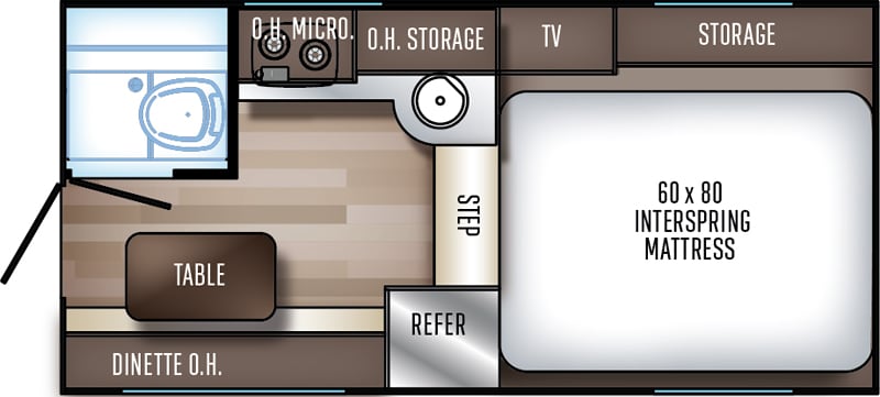 Palomino HS-750 Floor Plan