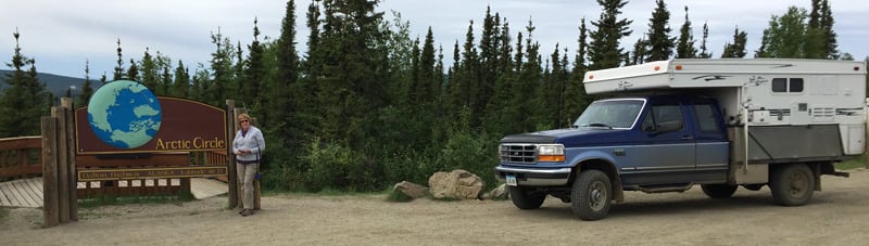 Palomino Camper At Arctic Circle