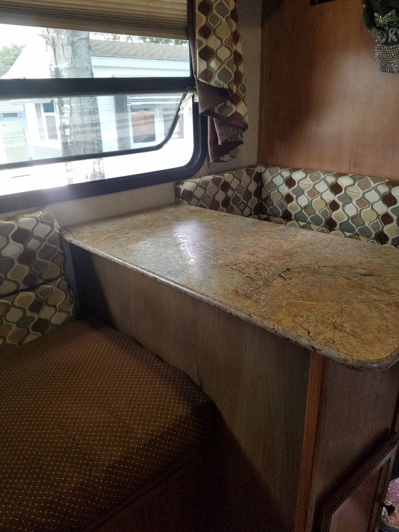 Palomino Dinette Restructure Completed