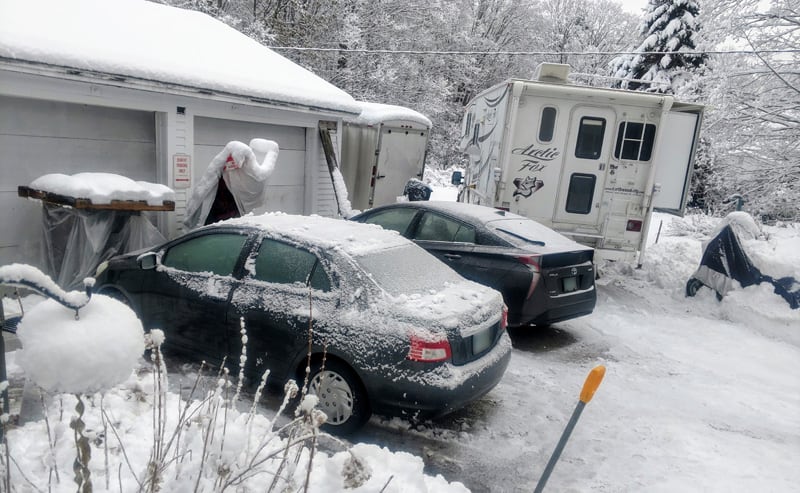 Moochdocking In Cold Thanksgiving